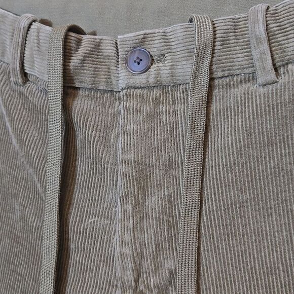Uniqlo Corduroy Smart Ankle Pants Men's Medium Unisex Preppy Academia Grandpa - Picture 8 of 16
